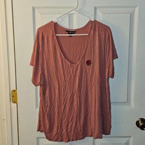Belle Tweed Rose Embroidered Shirt